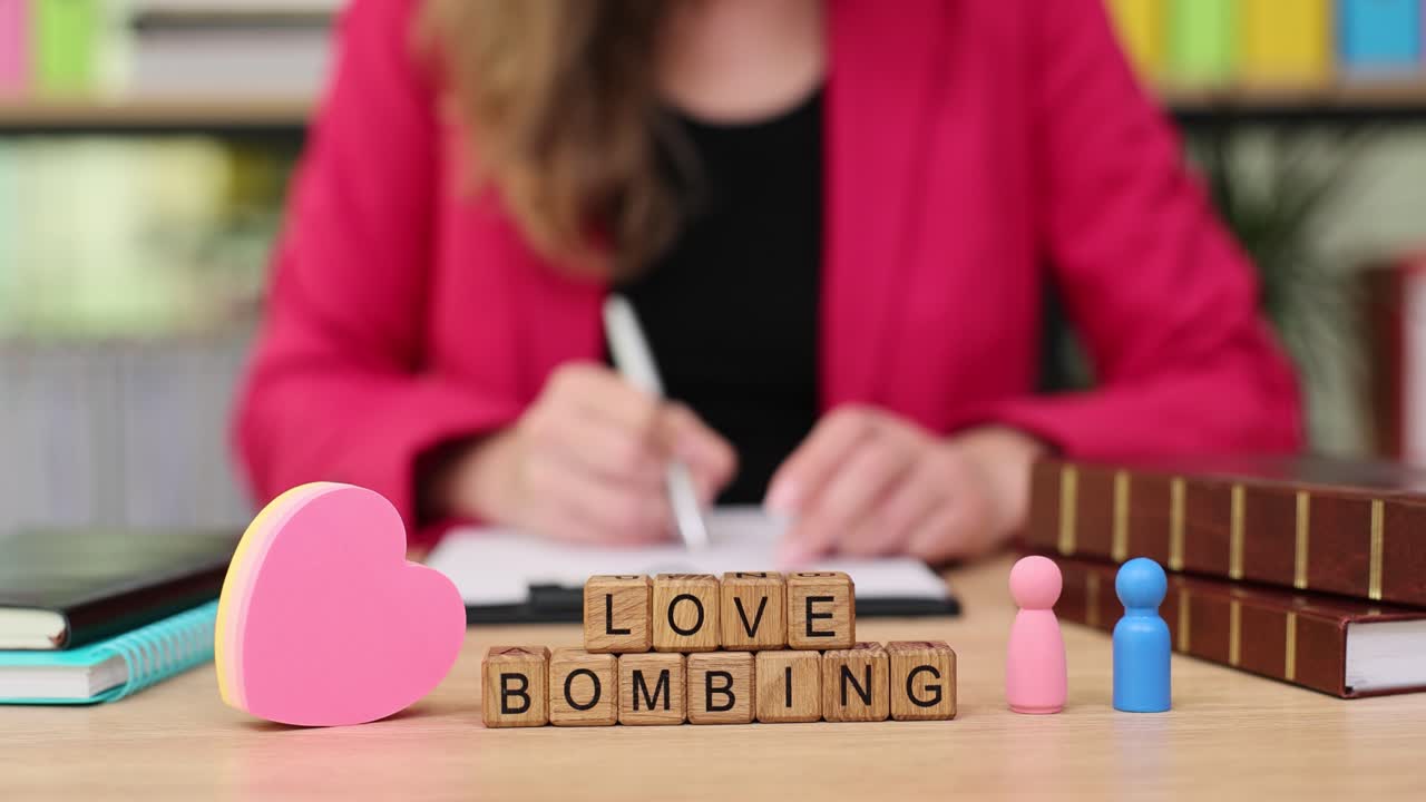 Love Bombing Concept