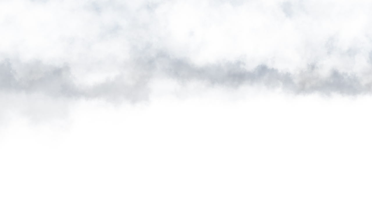 Nuvens Etéreas de Vapor Branco Movendo-se em Direção ao Espectador, Loop Contínuo, Fundo Minimalista de Movimento do Céu