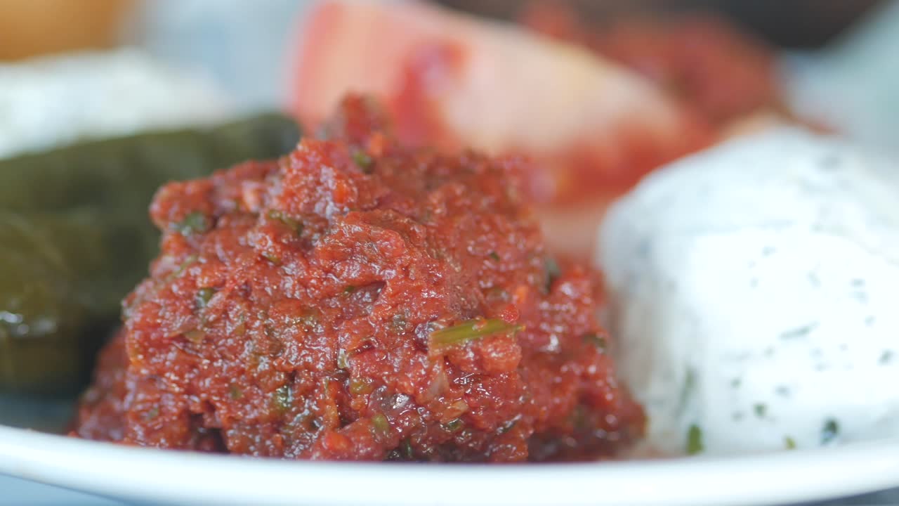 Plate of Turkish Meze