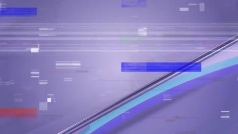 animación de la interferencia sobre los cristales brillantes