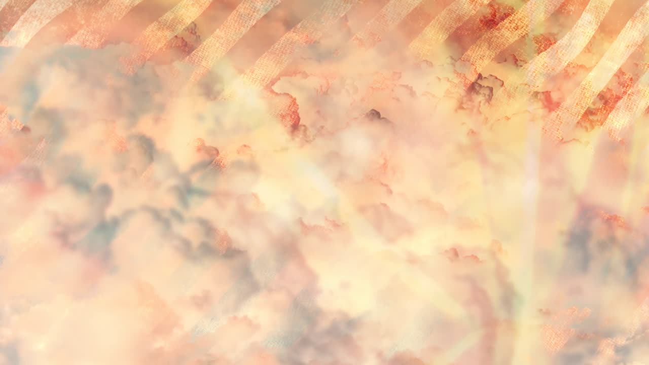 nubes de fuego con humo y hollín - 4k animación de fondo de movimiento de bucle sin costuras