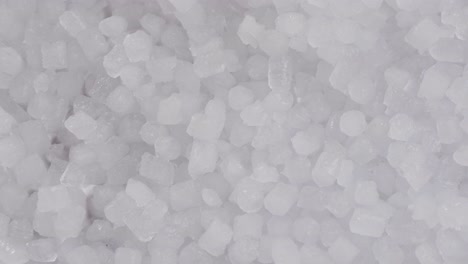 close-up of coarse salt crystals