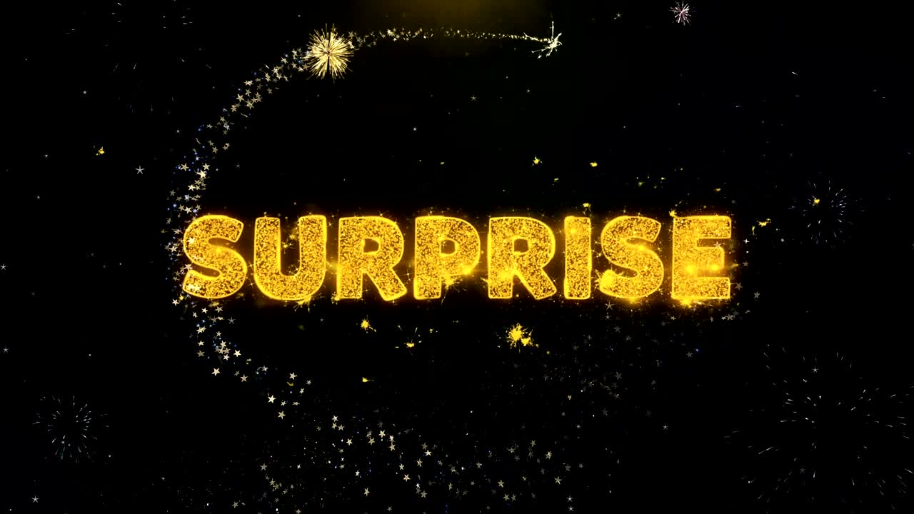 금 입자 불꽃놀이에 대한 놀라운 텍스트.