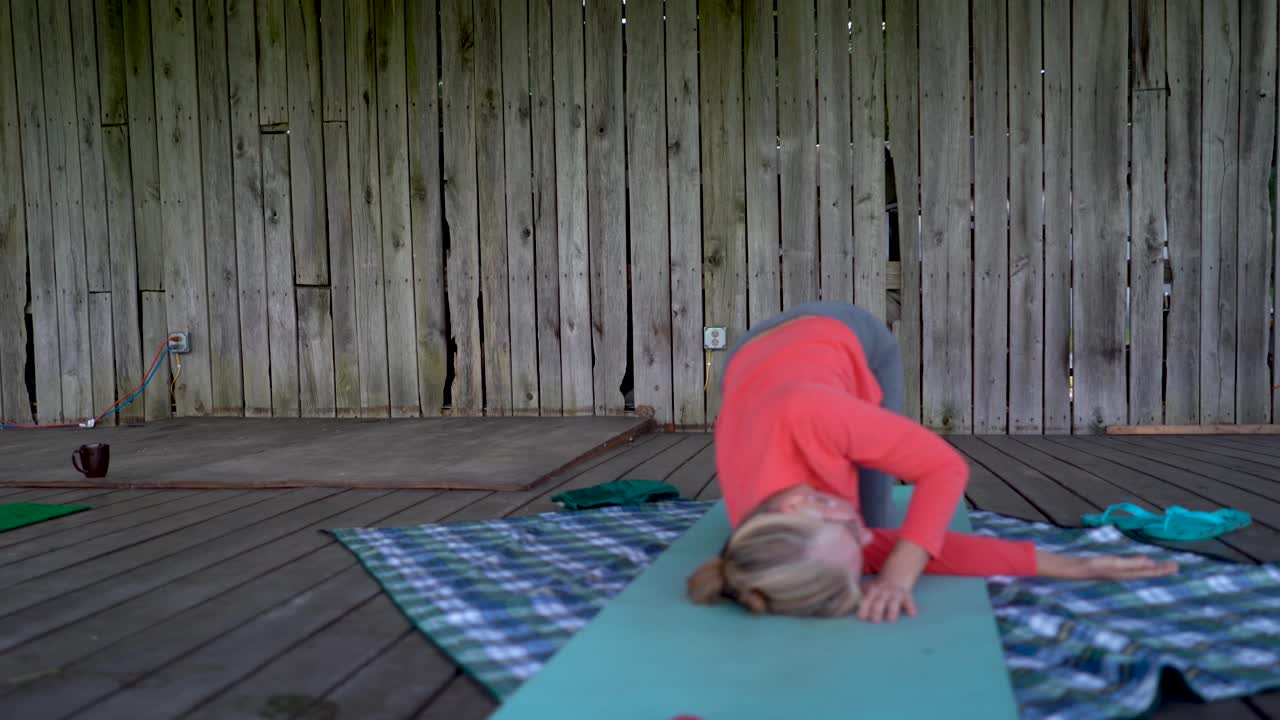 Yoga poses for seniors