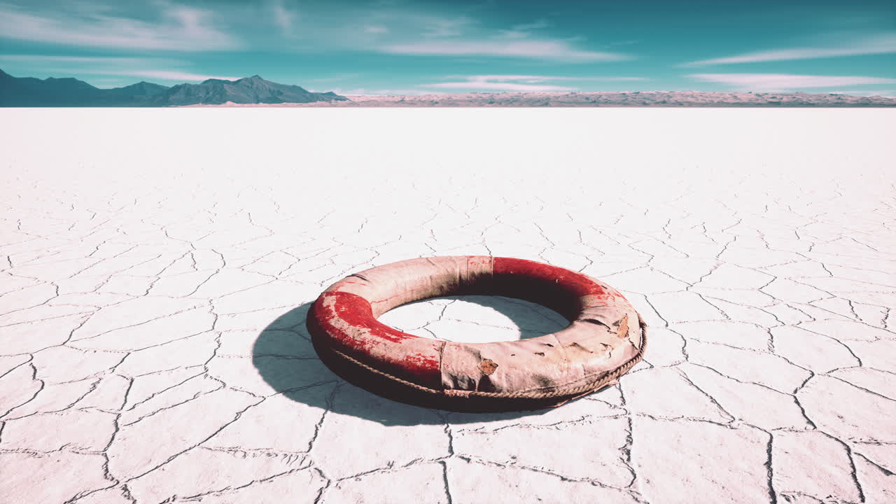 아주 오래된 버려진  ⁇ 망진창의 구명선