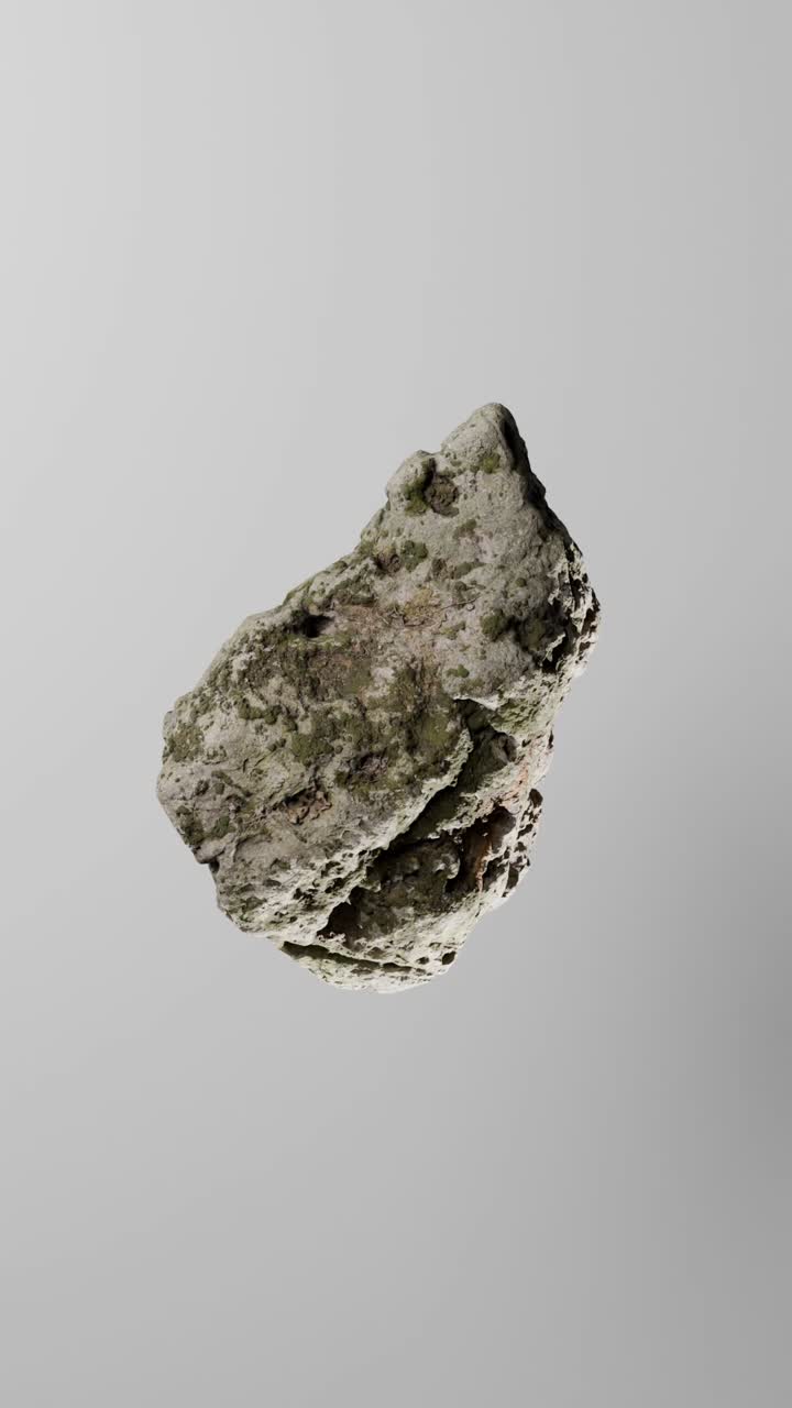 roca flotante y arreglo floral