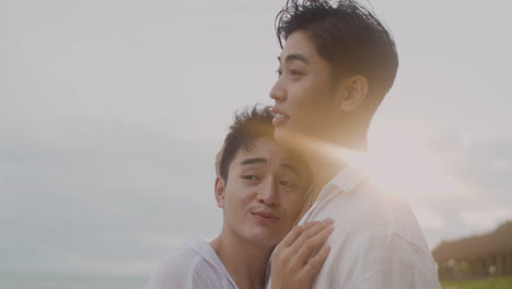 해변에서 몇