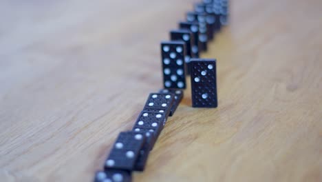 falling dominos explaining the effect of social distancing