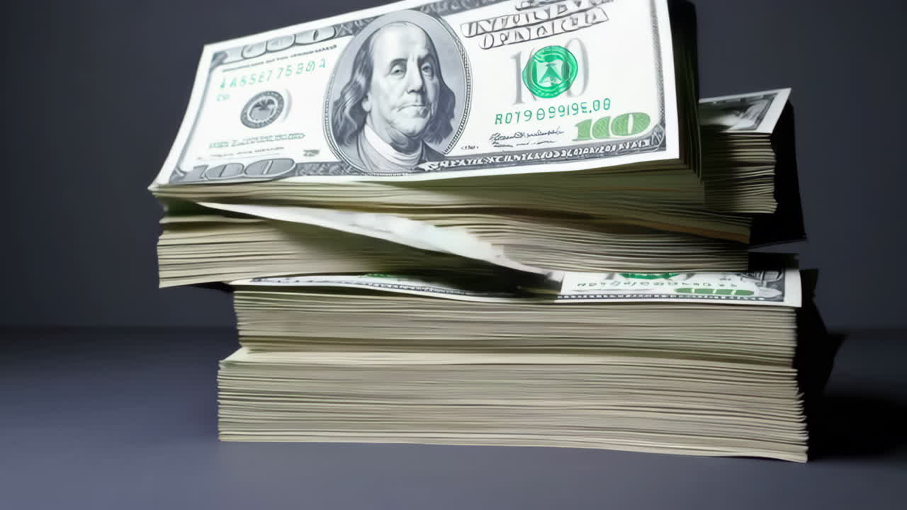 Stack of US Dollars