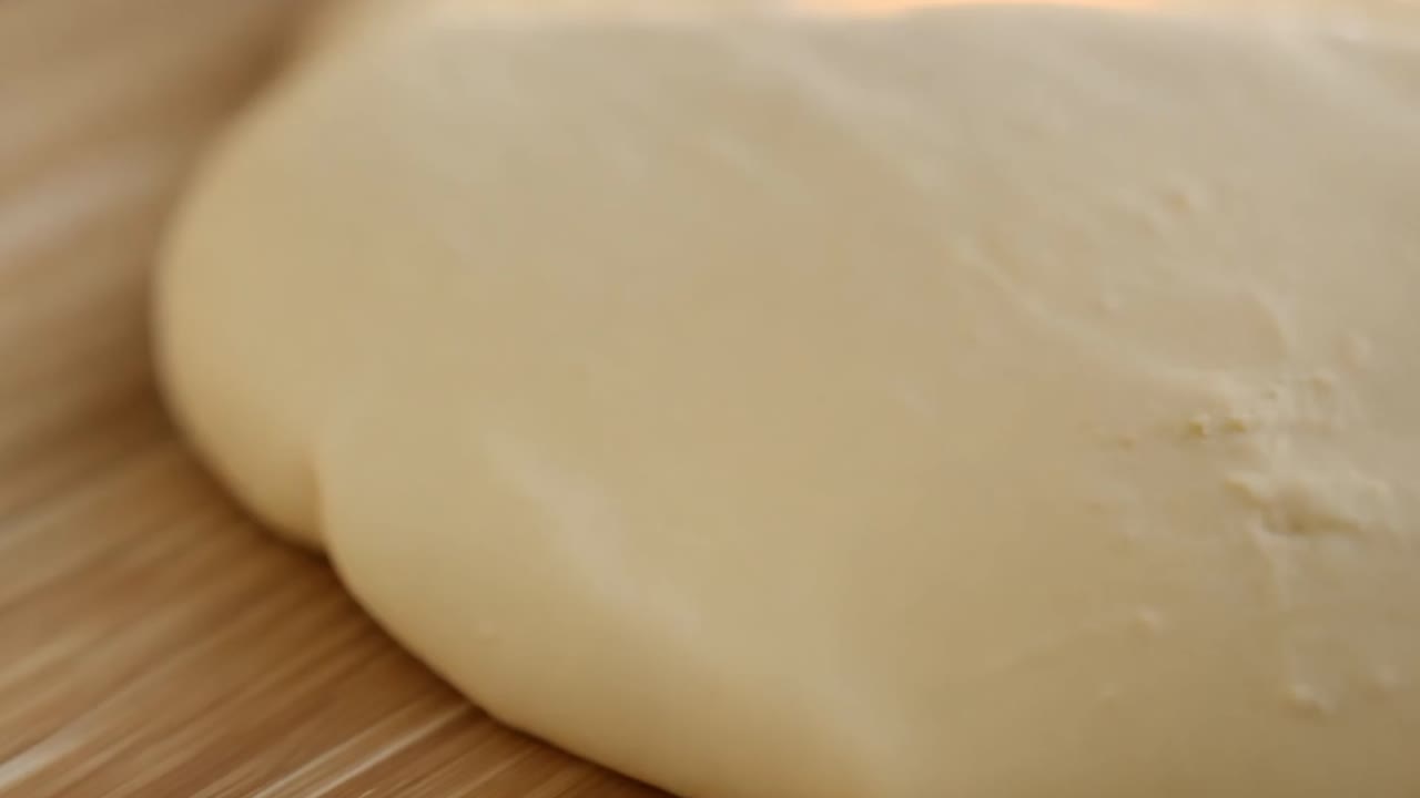 Close-up of Creamy Icing