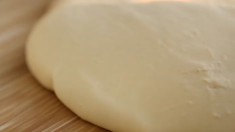 close-up of creamy icing
