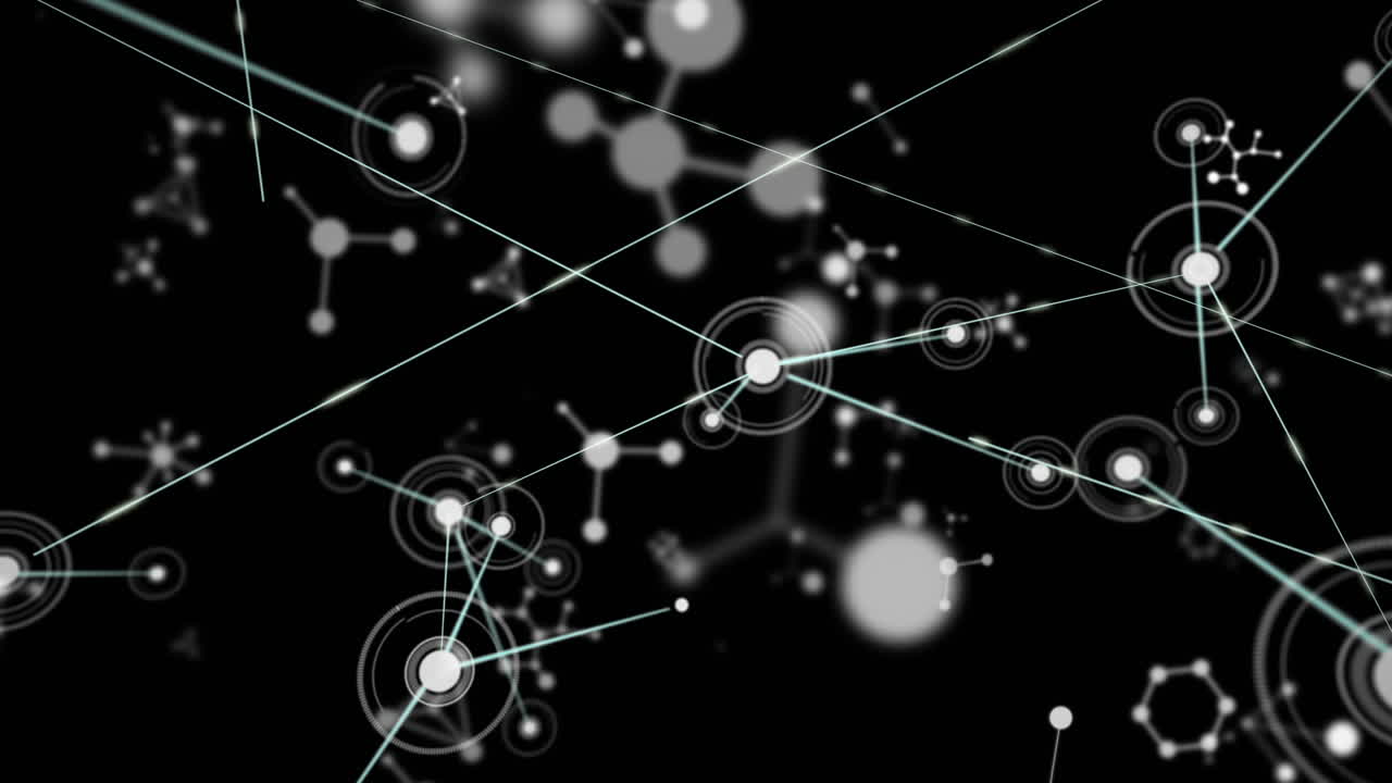 연결 네트워크로 스캔하는 스 ⁇ 의 애니메이션