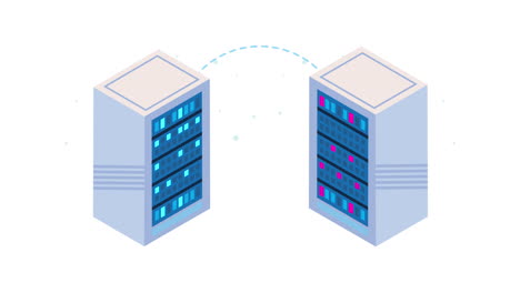 isometric data center management tech