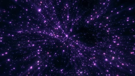 purple cosmic starfield