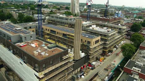 Drone-shot-of-building-under-Construction