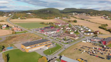 frosta city centre seen from above