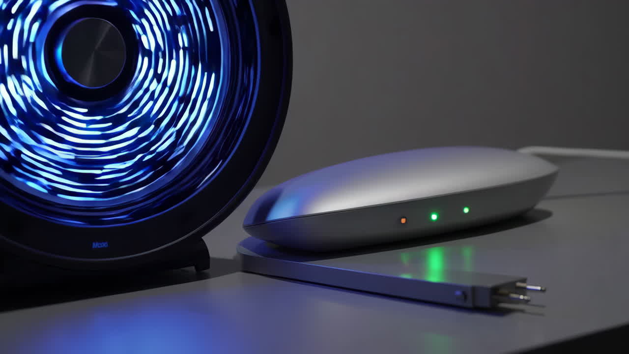 Stylish Fan and Connected Device