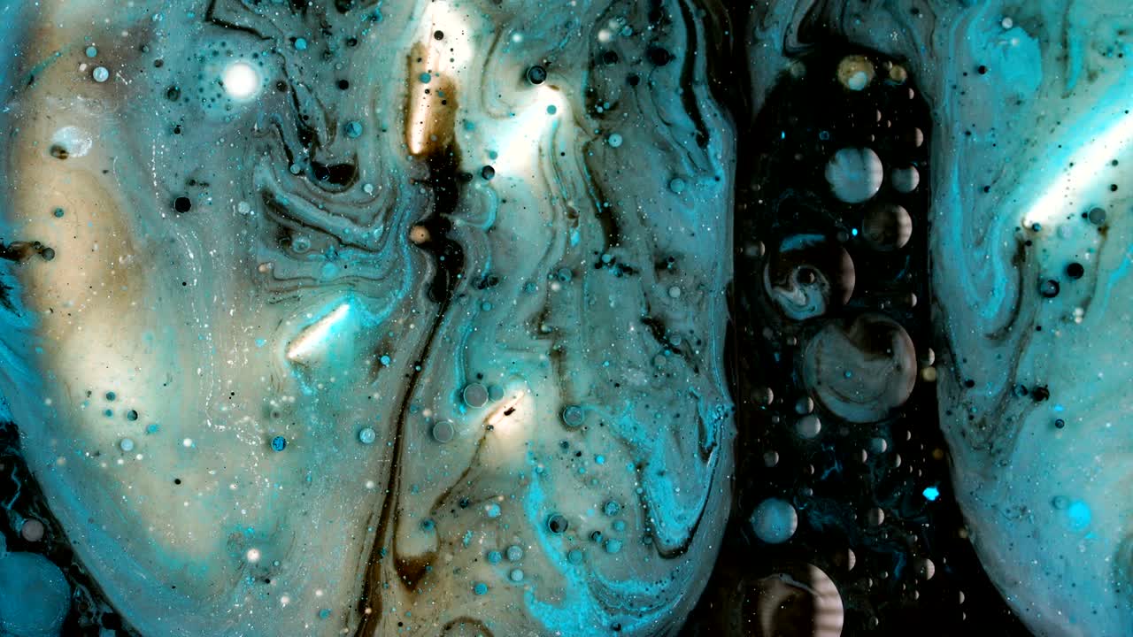 colores en movimiento, efecto líquido, burbujas de jabón