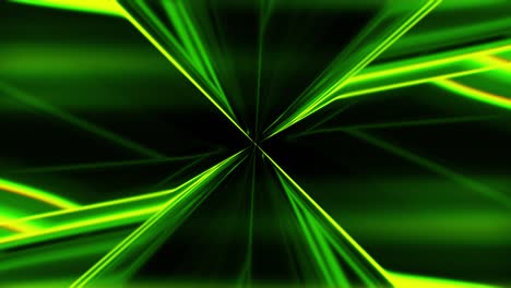 espectáculo de láser. luces verdes abstractas. fondo para la escena musical. bucle vj.