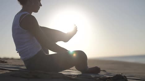 young woman doing yoga 42