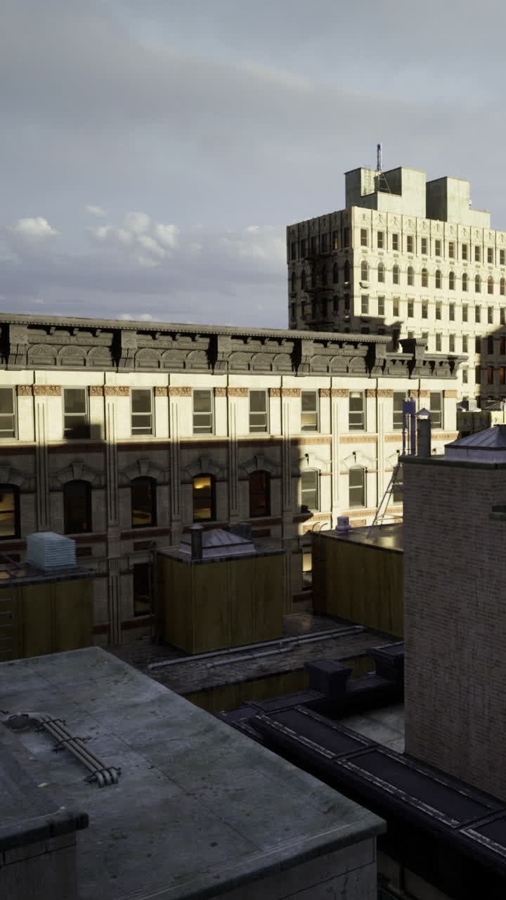 Esplorando l'architettura urbana e i giochi di luce in un vivace paesaggio urbano.