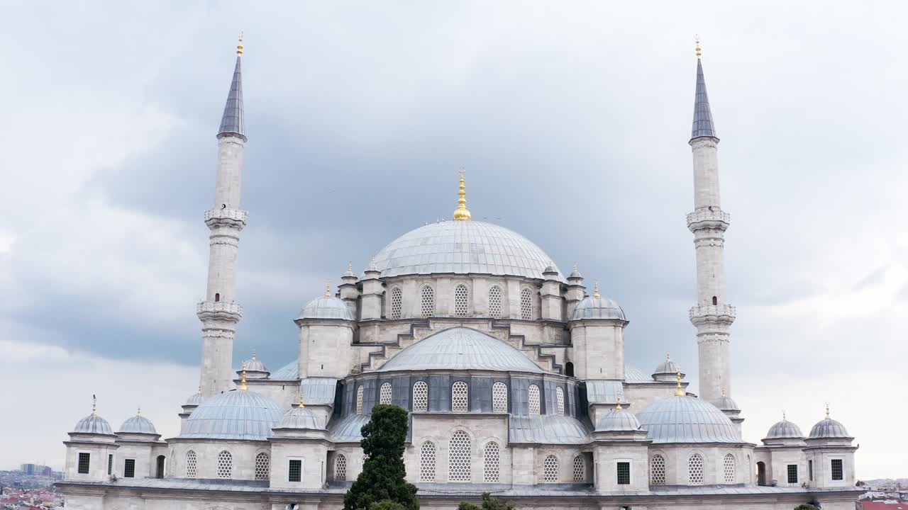 Fatih Mosque Aerial View