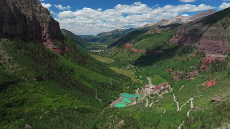 centro de telluride colorado cañón de la caja de verano oso negro paso de la carretera velo de la novia cae avión no tripulado ouray ridgway boy yankee cuenca 4wd senderismo bluesky acantilado valle aspen bosque estanques hacia adelante pan up