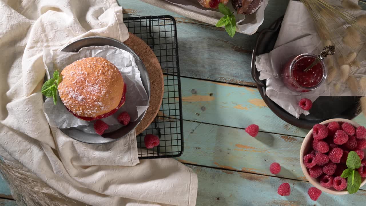 포르투갈식 설탕으로 긴 반죽