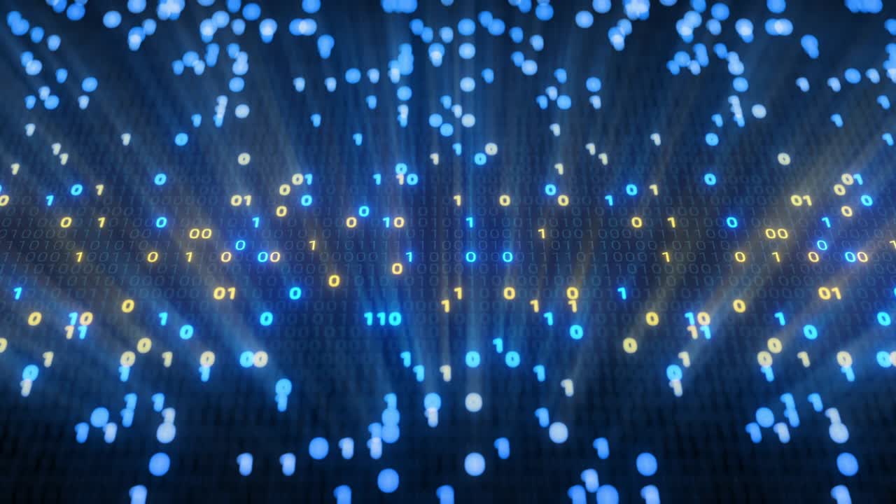 빅데이터, 클라우드 컴퓨팅, 사물인터넷, iot, ai 네트워크 기술, 원활한 루프, 4k, vj 배경