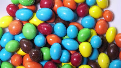 colorful chocolate coated candies