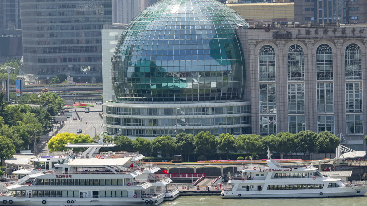 Timelapse of the amazing Shanghai city skyline