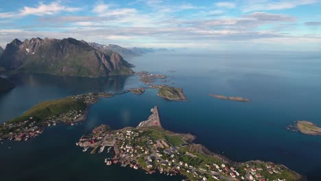 Panorama-Islas-Del-Archipiélago-De-Lofoten