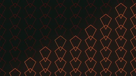 patrón geométrico dinámico negro y rojo con líneas en zigzag y diagonales
