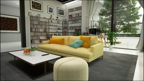 interior of living room