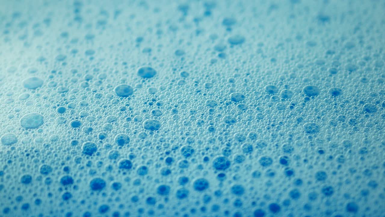 푸른 비누 거품