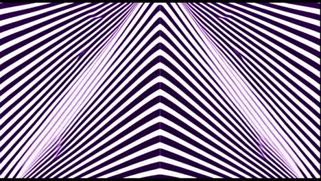 animation of white lines moving on black background
