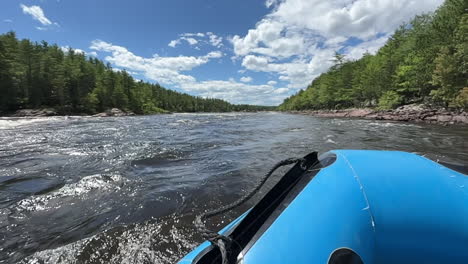 point-of-view-the-front-of-a-white-water-raft