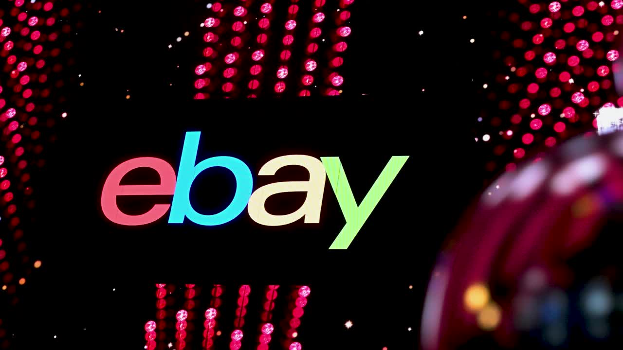 ebay sponsering in Tottenham Court Road, London, United Kingdom