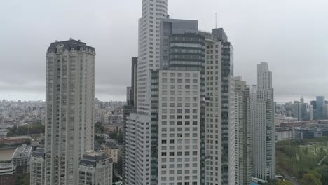 aerial view of buildings in puerto madero