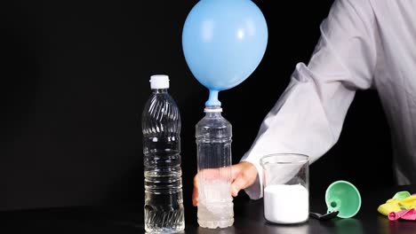 baking soda and vinegar balloon experiment