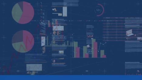 Animation-Der-Finanzdatenverarbeitung-Und-Statistikaufzeichnung