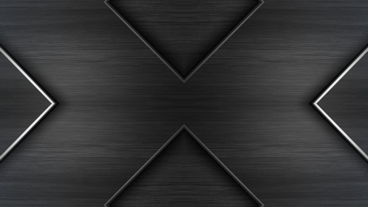 Mørkt børstet metal geometrisk mønster