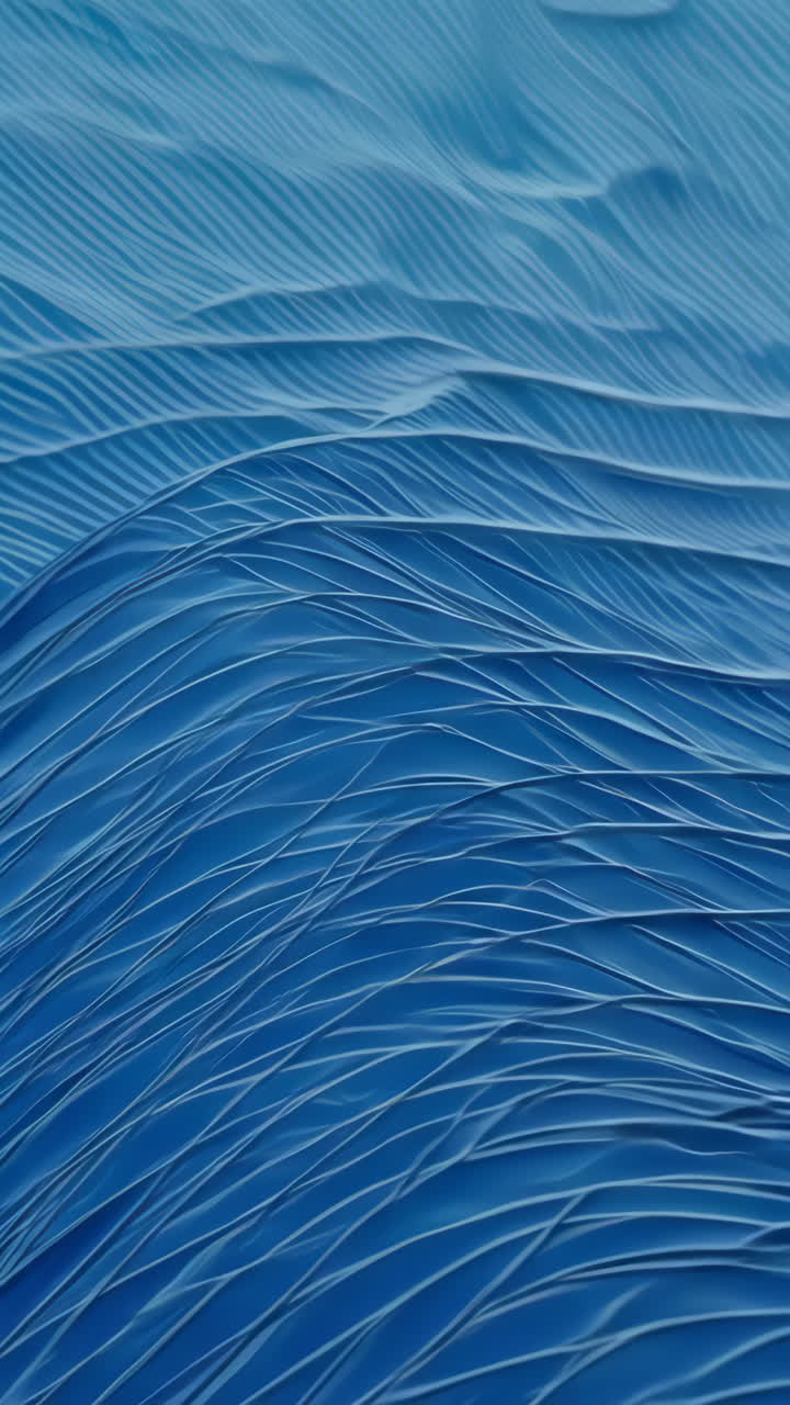 Abstract Blue Waves
