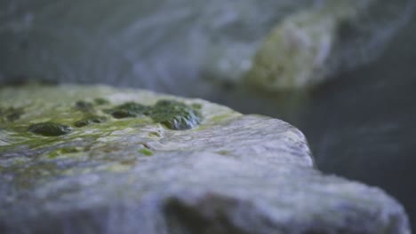 another afternoon peaceful panning footage from the shore's stones and a bit smaller waves of zamárdi, lake balaton