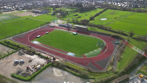 Laval-Leichtathletikstadion-Oder-Leichtathletikstadion,-Frankreich