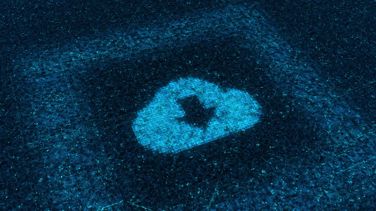 Digital Circuit Board Abstract Art