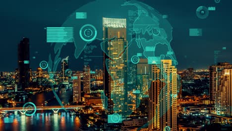 Globale-Verbindung-Und-Die-Veränderung-Des-Internetnetzwerks-In-Der-Smart-City