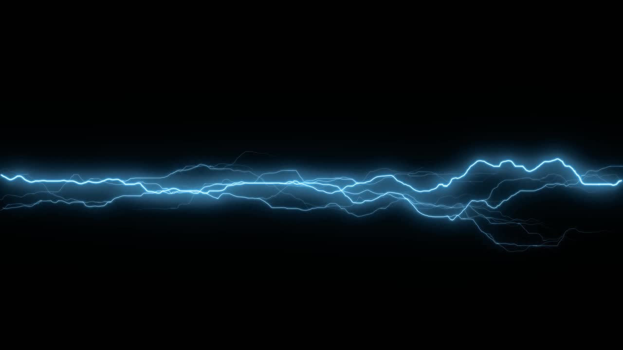 Glowing lightning thunderbolt loop overlay loop background thunder lightning striking effect