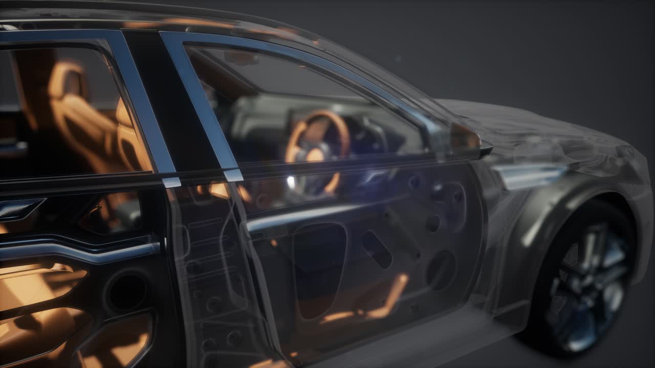 motores de automóviles detallados y otras piezas