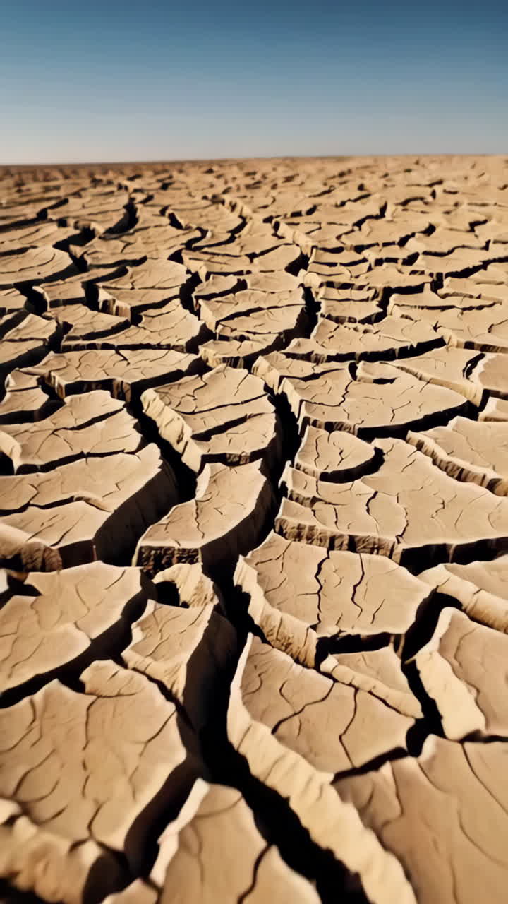 Cracked Earth Landscape
